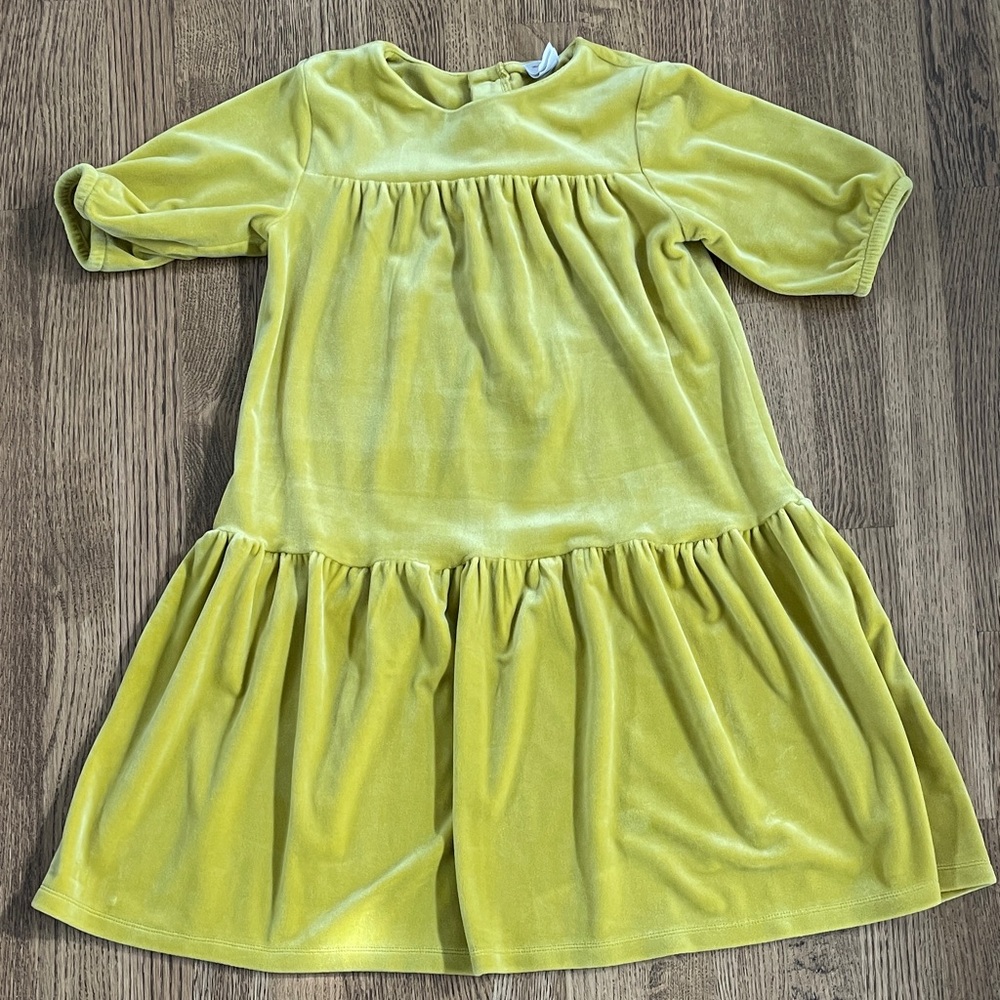 Hanna Andersson Charming Velvet Swing Dress